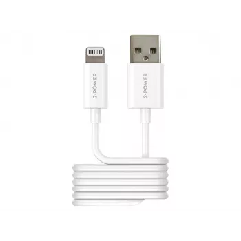 2-Power 2PUC1M02W mobilo ierīču lādētājs, balts
