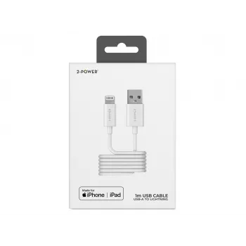 2-Power 2PUC1M02W mobilo ierīču lādētājs, balts
