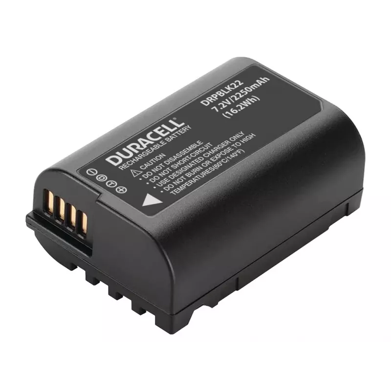 Duracell DRPBLK22 kameras/videokameras akumulators 2250 mAh