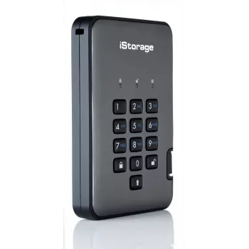 iStorage diskAshur PRO² SSD 4TB | Drošs portatīvs cietvielu disks | FIPS 140-2 2. līmenis, NCSC CPA, NLNCSA BSPA un NATO ierobežota piekļuve | AES-XTS 256 bitu aparatūras šifrēšana | PIN aizsardzība | Neatkarīgs no OS un platformas | GDPR, TAA atbilstošs | Aizsardzība pret brutālu uzlaušanu | Putekļu/ūdens izturīgs