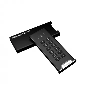iStorage diskAshur M² SSD 240GB | Drošs portatīvs cietvielu disks | FIPS 140-3 3. līmenis, Common Criteria EAL 5+, OS/platformu neatkarīgs, GDPR, TAA atbilstošs, aizsardzība pret bruteforsa uzbrukumiem, putekļu/ūdens izturīgs