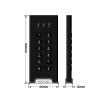 iStorage diskAshur M² SSD 240GB | Drošs portatīvs cietvielu disks | FIPS 140-3 3. līmenis, Common Criteria EAL 5+, OS/platformu neatkarīgs, GDPR, TAA atbilstošs, aizsardzība pret bruteforsa uzbrukumiem, putekļu/ūdens izturīgs