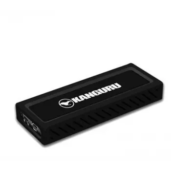 iStorage Kanguru UltraLock Superspeed+ USB-C M.2 NVMe ārējais SSD 2 TB | Drošs pārnēsājams cietvielu disks | Fizisks rakstīšanas aizsardzības slēdzis | Droša aparātprogrammatūra | TAA atbilstošs |