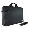 Techair TANZ0125v3 16-17,3 collu klasiskā klēpjdatora soma, ielādējamā soma, 43,9 cm (17,3 collas), plecu siksna, 430 g
