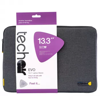 Techair TAEVS005v2 12 collu–13,1 collas Evo uzmava, uzmavas futrālis, 33,8 cm (13,3 collas), 180 g