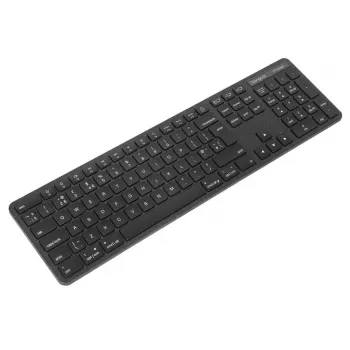 Targus EcoSmart AKB873FR tastatūra Universāla RF Wireless + Bluetooth AZERTY franču melna