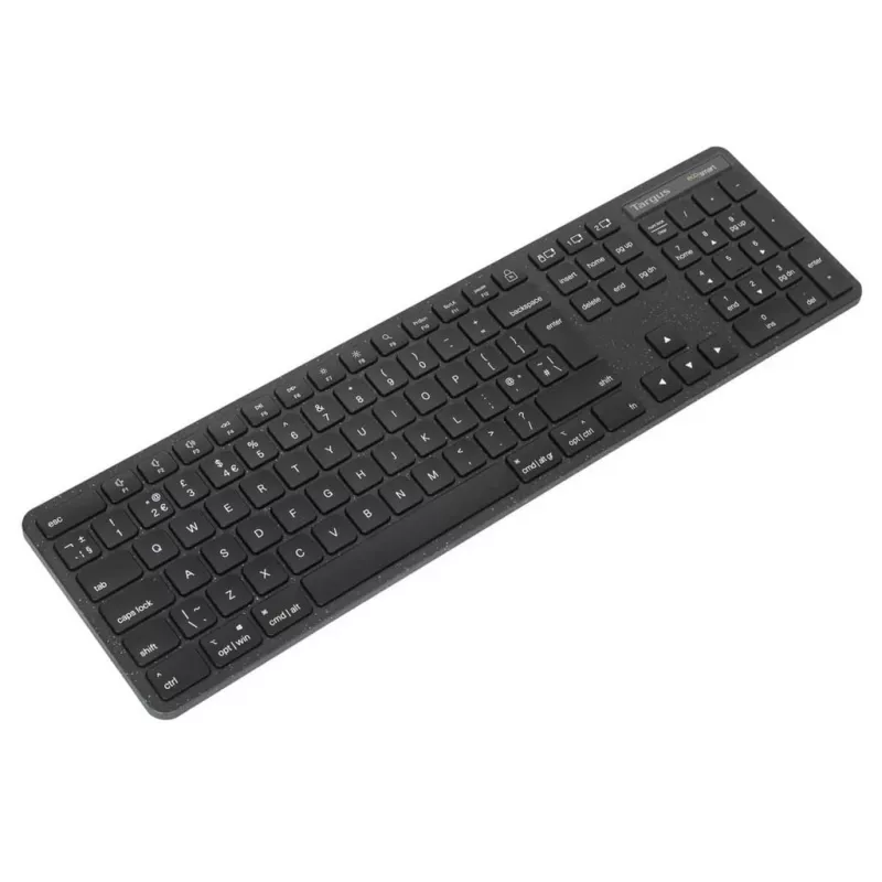 Targus EcoSmart AKB873FR tastatūra Universāla RF Wireless + Bluetooth AZERTY franču melna