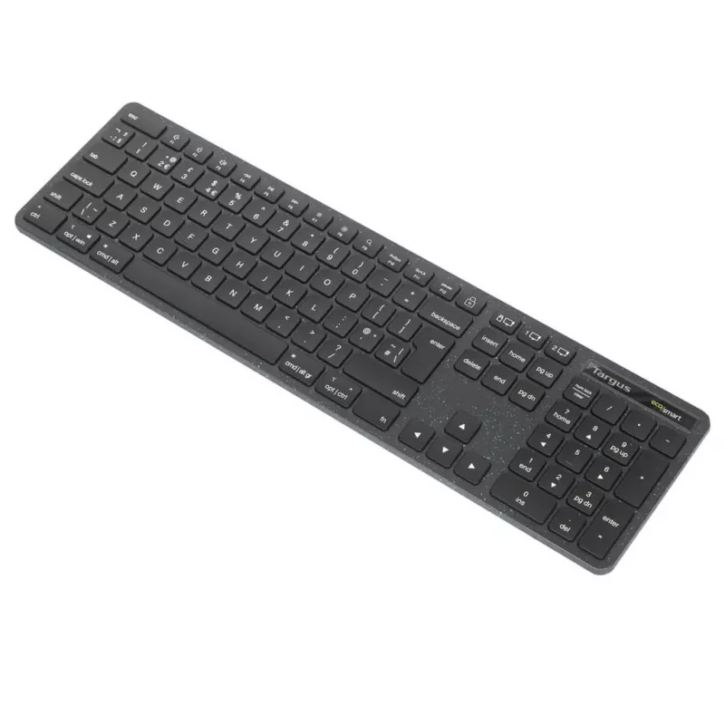 Targus EcoSmart AKB873FR tastatūra Universāla RF Wireless + Bluetooth AZERTY franču melna