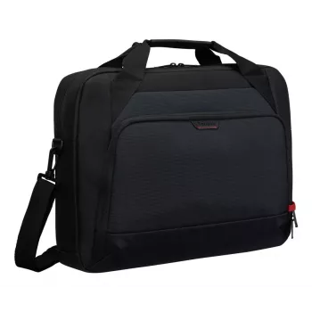 Targus EcoSmart 45.7 cm (18 collas) portfelis, melns, sarkans