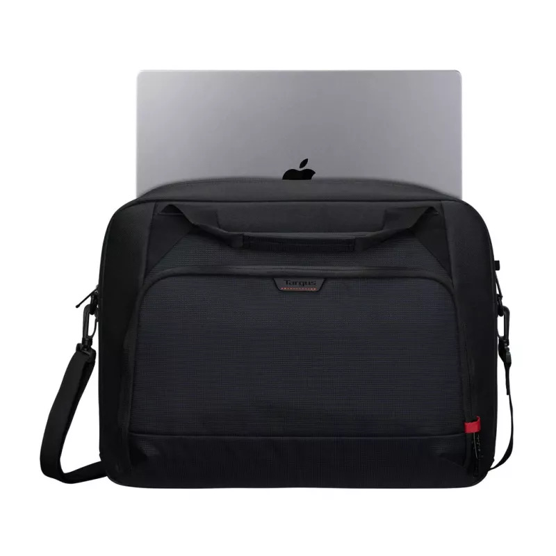 Targus EcoSmart 45.7 cm (18 collas) portfelis, melns, sarkans