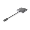 DELL Adapteris USB-C uz HDMI/DP ar jaudas caurlaidi, vadu, USB 3.2 Gen 2 (3.1 Gen 2) Type-C, melns, 3840 x 2160 pikseļi, Dell, 3840 x 2160 pikseļi