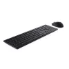 DELL Pro klaviatūra un pele - KM5221W - Pan-Nordic (QWERTY) - melna