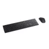 DELL Pro klaviatūra un pele - KM5221W - Pan-Nordic (QWERTY) - melna