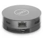 DELL 6-in-1 USB-C daudzportu adapteris - DA305, vadu, USB 3.2 Gen 2 (3.1 Gen 2) Type-C, 10,100,1000 Mbit/s, sudraba krāsa, 3840 x 2160 pikseļi, Dell