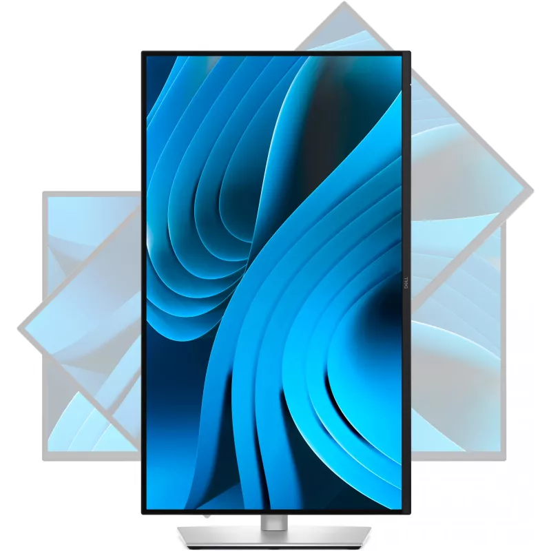 DELL Pro Plus P2725DE datora monitors 68,6 cm (27 collas) 2560 x 1440 pikseļi Quad HD LCD melns, sudrabains