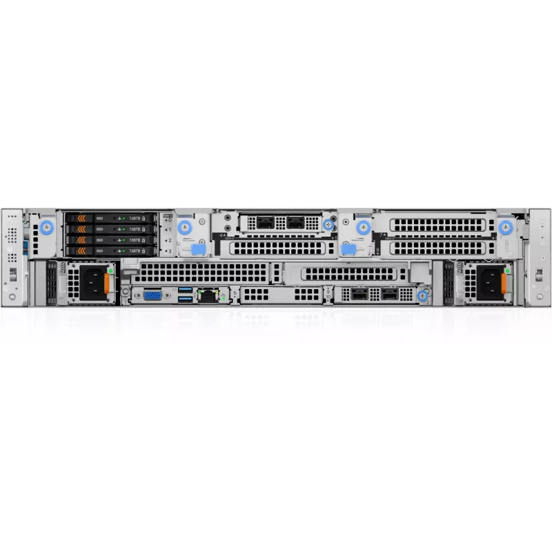 DELL R570 serveris 960 GB Rack (2U) Intel Xeon 6 6507P 3.5 GHz 32 GB DDR5-SDRAM 1100 W