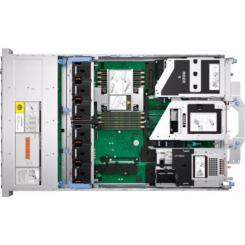 DELL R570 serveris 960 GB Rack (2U) Intel Xeon 6 6507P 3.5 GHz 32 GB DDR5-SDRAM 1100 W