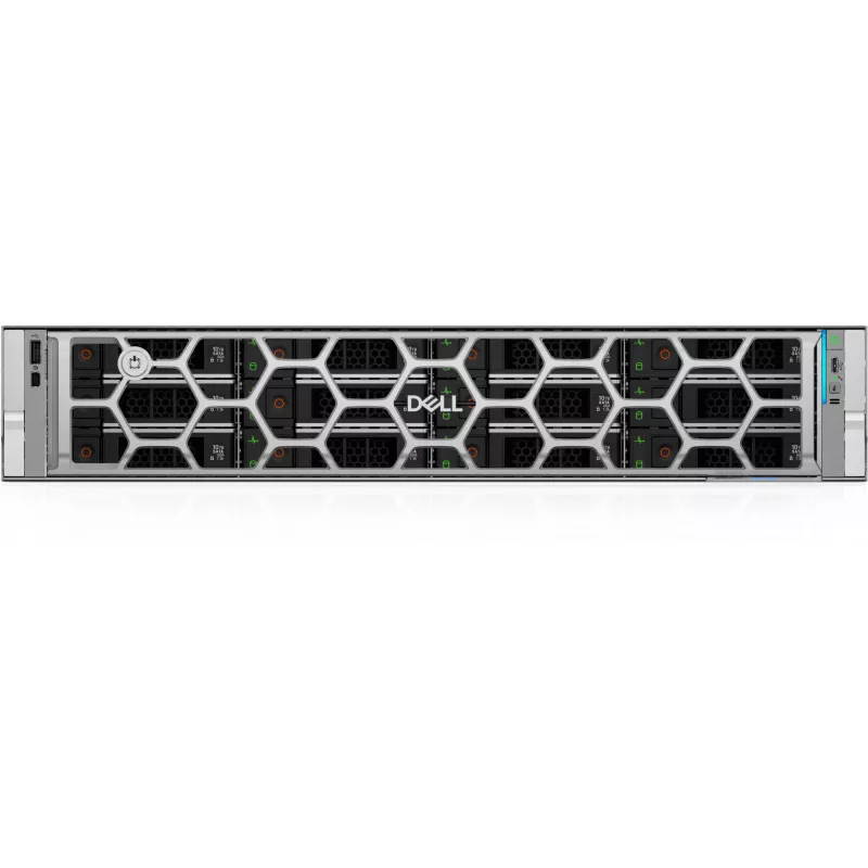 DELL R570 serveris 1,92 TB Rack (2U) Intel Xeon 6 6517P 3,2 GHz 32 GB DDR5-SDRAM 1100 W