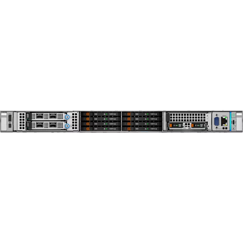 DELL PowerEdge R470 serveris 960 GB Plaukta (1U) Intel Xeon 6 6517P 3.2 GHz 32 GB DDR5-SDRAM 1100 W