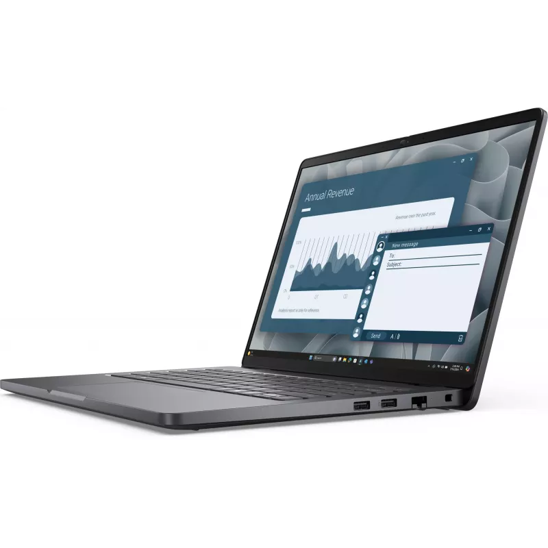 DELL Pro 14 PC14255 AMD Ryzen™ 5 PRO PRO 230 klēpjdators 35.6 cm (14 collas) Full HD+ 16 GB DDR5-SDRAM 512 GB SSD Wi-Fi 6E (802.11ax) Windows 11 Pro vācu Melns