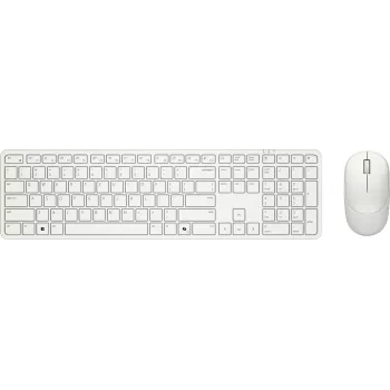 DELL Pro 5 KM526 tastatūra Pele iekļauta Mājai/Birojam RF Bezvadu QWERTY ASV starptautiskais Balta