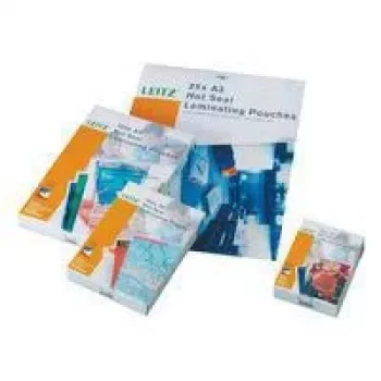 Leitz iLAM Premium Glossy A3 laminēšanas plēves, 125 mikroni, 100 gab. iepakojumā