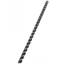 Leitz Spines Plastic 8 mm comBIND, melna, 45 loksnes, PVC, A4, 8 mm, 8 mm
