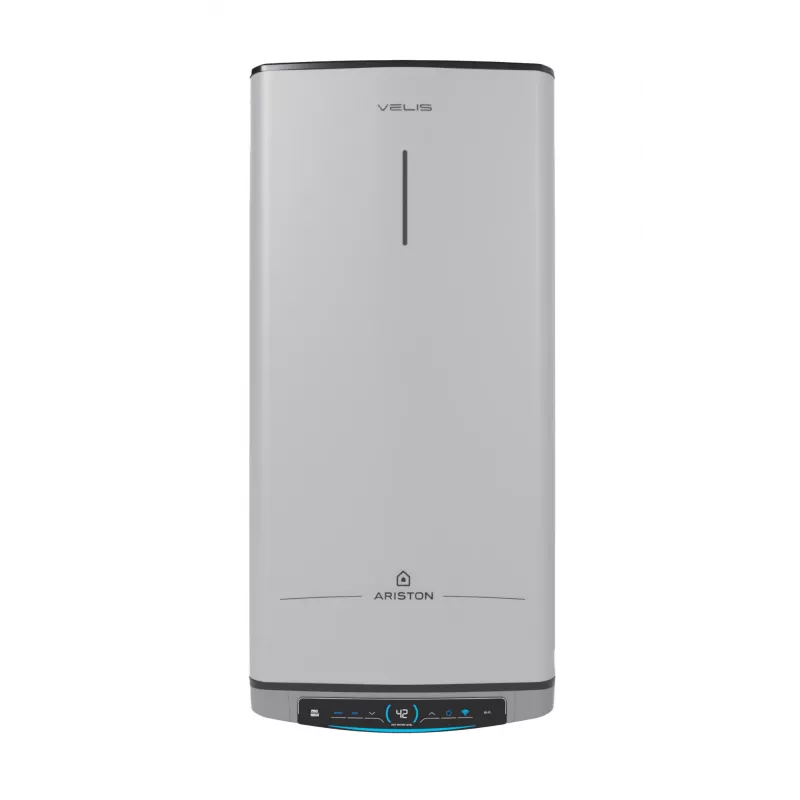 Ariston VELIS TECH WIFI 50 EU horizontāla/vertikāla uzglabāšanas tvertne (ūdens sildītājs) Solo boileru sistēma Sudraba