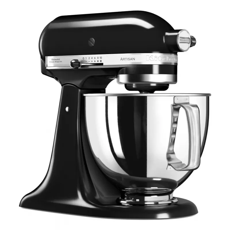 KitchenAid 5KSM125EOB statīvais mikseris 300 W melns