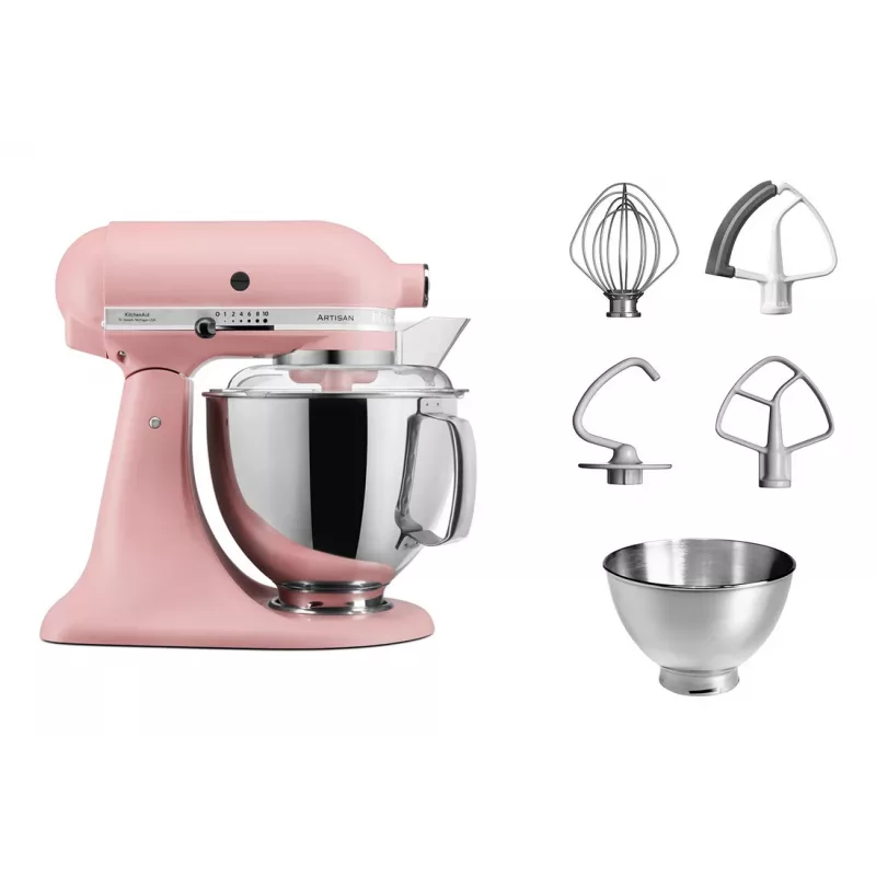 KitchenAid 5KSM175PSEDR statīvais mikseris 300 W, rožu krāsa
