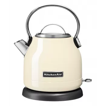 KitchenAid 5KEK1222EAC elektriskā tējkanna 1,25 l 2200 W Melna, Krēma, Nerūsējošais tērauds