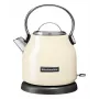 KitchenAid 5KEK1222EAC elektriskā tējkanna 1,25 l 2200 W Melna, Krēma, Nerūsējošais tērauds