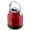 KitchenAid 5KEK1222EER elektriskā tējkanna 1,25 L 2200 W melna, sarkana, nerūsējošais tērauds