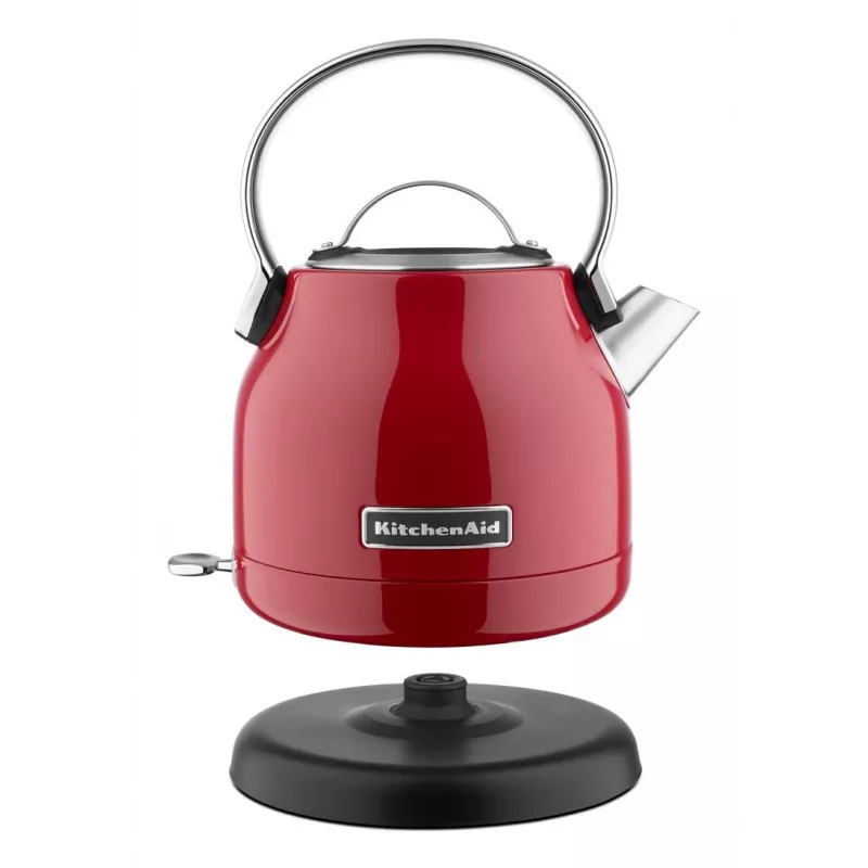 KitchenAid 5KEK1222EER elektriskā tējkanna 1,25 L 2200 W melna, sarkana, nerūsējošais tērauds