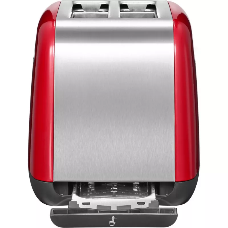 KitchenAid 5KMT221EER 7 2 gab. 1100 W Sarkans, nerūsējošais tērauds