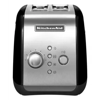 KitchenAid 5KMT221EOB 7 2 slice(s) 1100 W Melns, Stainless steel