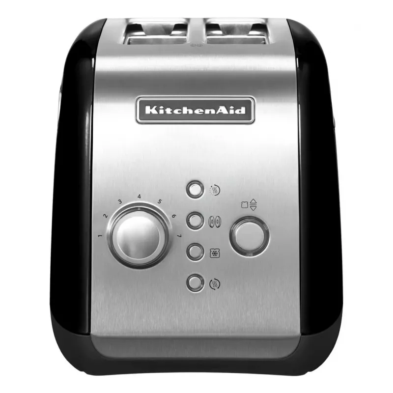 KitchenAid 5KMT221EOB 7 2 slice(s) 1100 W Melns, Stainless steel