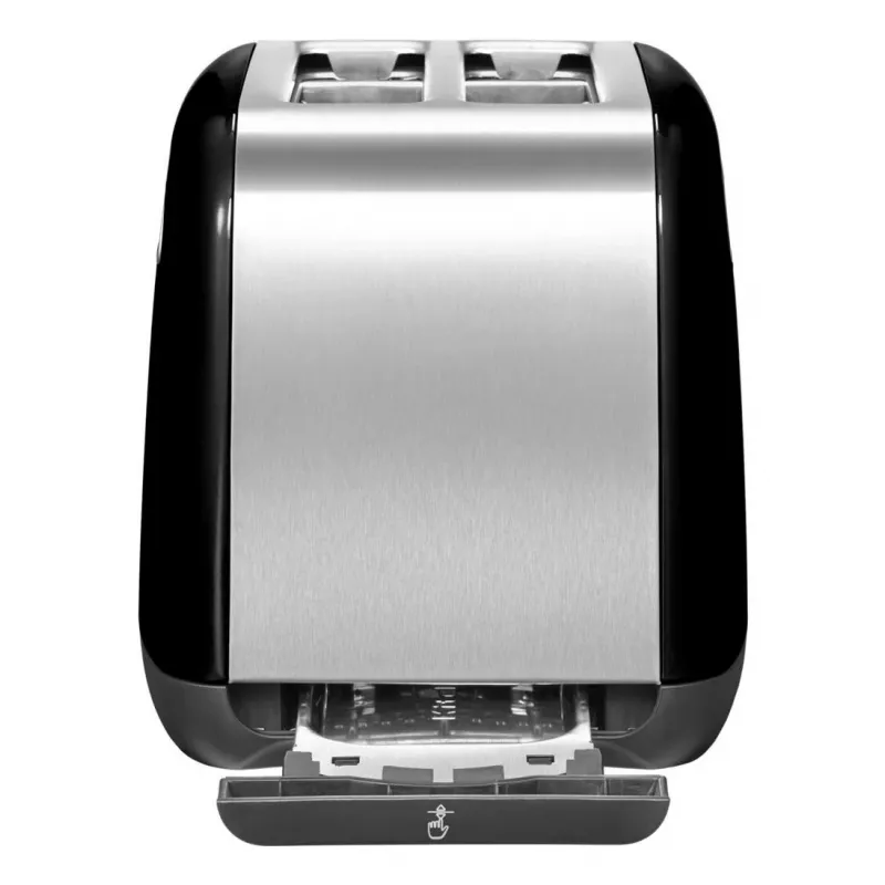 KitchenAid 5KMT221EOB 7 2 slice(s) 1100 W Melns, Stainless steel