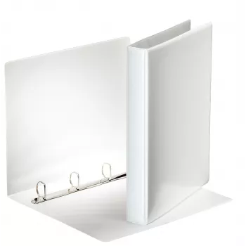 Esselte Panorama ātršuvējs FSC® A4 4DR/25 mm, A4, D-veida gredzens, Plastmasa, Balts, 240 lapas, 2,5 cm