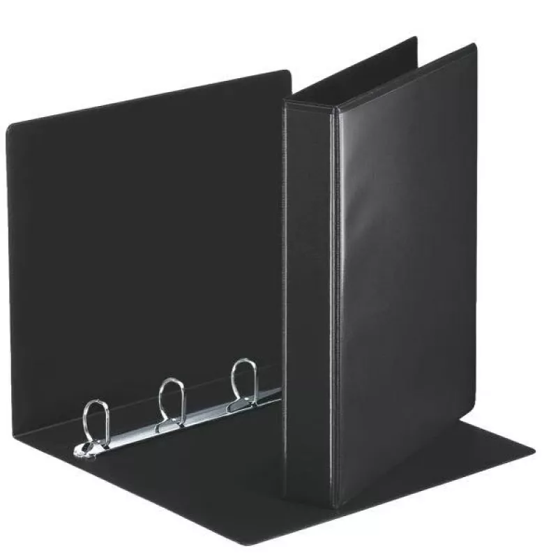 Esselte Panorama mape FSC® A4 4 gredzeni/30 mm, A4, Plastmasa, Melna, 3 cm, 5,1 cm, 51 x 265 x 318 mm