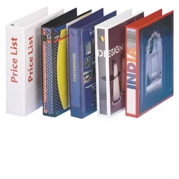 Esselte Panorama Binder FSC® A4+ 4DR/40 mm, A4, Plastmasa, Balta, 4 cm, 6,3 cm