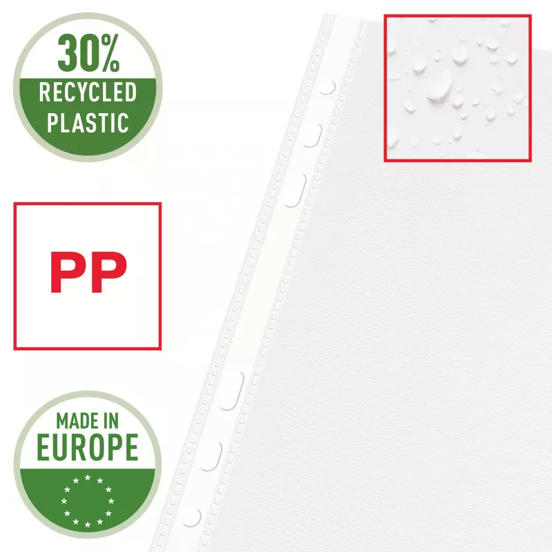 Esselte Quality kabatas A5, 30% pirmspatēriņa pārstrādāta plastmasa