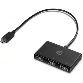 HP USB-C–USB-A centrmezgls