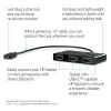 HP USB-C–USB-A centrmezgls