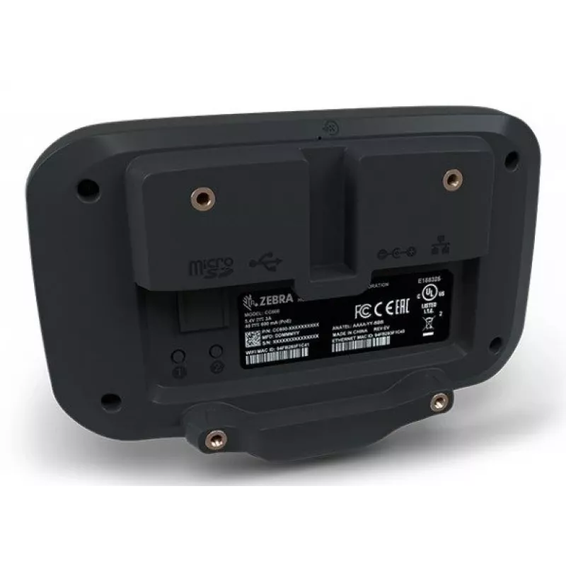 Zebra CC6000 video domofons 5 MP 25,6 cm (10,1 collas) Melns