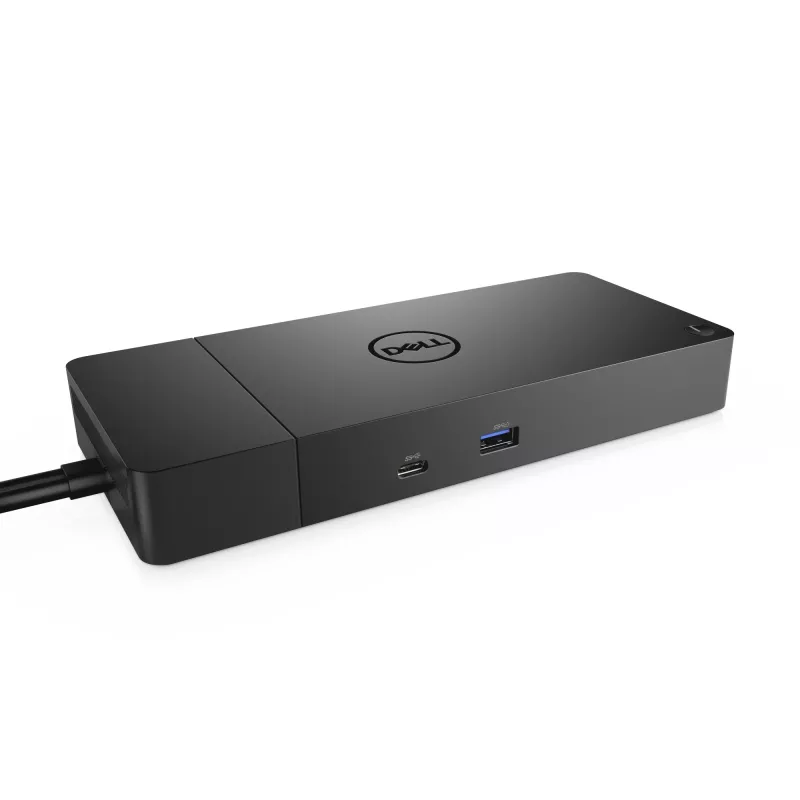 DELL Performance Dock – WD19DCS, vadu, USB 3.2 Gen 2 (3.1 Gen 2) Type-C, 10,100,1000 Mbit/s, melns, 5120 x 2880 pikseļi, līdzstrāva