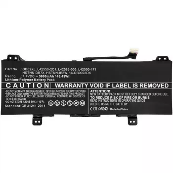 CoreParts MBXHP-BA0215 klēpjdatora rezerves daļa Akumulators