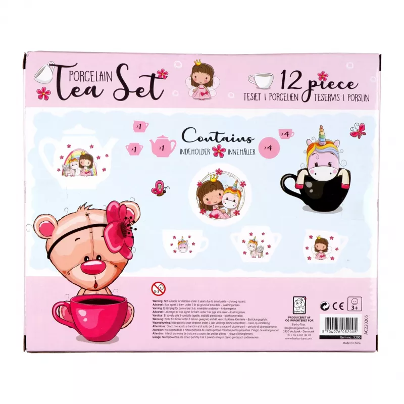Barbo Toys Lillie & Ellie, Rotaļlietu virtuves piederumu komplekts, 3 gadi, Rozā