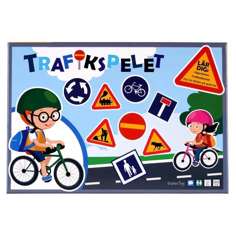 Barbo Toys Traffic Game galda spēle Mācīšanās