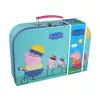 Barbo Toys Peppa Pig koferīšu komplekts 3 gab., dažādas krāsas, zēniem/meitenēm, mucveida soma